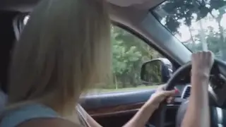 Confident Woman Shares Outdoor Webcam Moment With Facial Finish