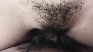 Hairy Amateur Wife Enjoys Raw Intimate Session