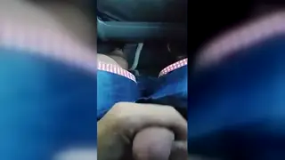 Amateur Strokes His Cock Outdoors in Public
