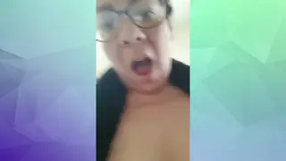Blonde Latina MILF Pleasures Herself Anally in the Bathroom