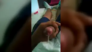 Twink Strokes Himself to Climax on Camera