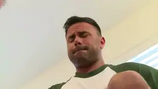 Silver Daddy Feeds His Thick Cock to a Twink