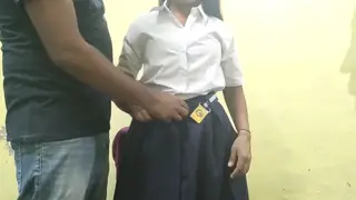 Indian Coed Drains Cock With Deep Throat And Footplay