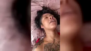 Ebony Beauty Drains Him With Oral Before Taking a Hot Mouthful