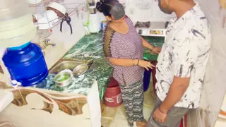 Indian BBW Enjoys Passionate Kitchen Encounter