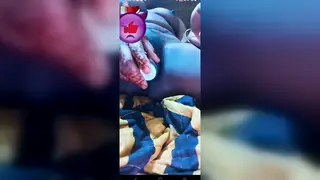 Indian Amateur Enjoys a Quiet Solo Moment on Camera