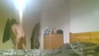 Solo Guy Strips Down Revealing Big Cock