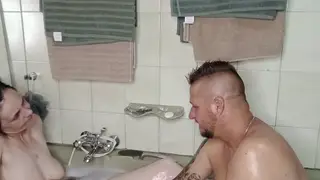 Indian Stepsister Gets Bent Over the Tub for Rough Sex