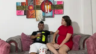 Latina Stepsister Trades Gaming Lesson for First Fuck