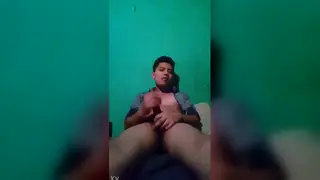 Well-Endowed Man Enjoys Solo Session