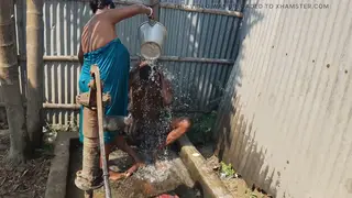 Indian Wife Takes Anal and Handjob in Doggystyle