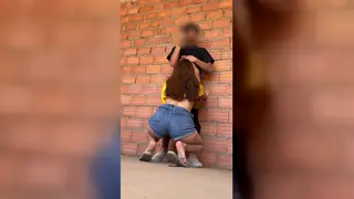 Petite Teen Cheats on Her Boyfriend Outdoors in Doggystyle