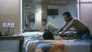 Latina Girlfriend Turns Hotel Massage into Missionary Sex