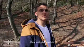 Muscular European Gets Spanked and Rimmed Outdoors