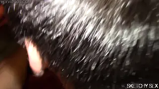 Group of Men Share Intense Deepthroat Action
