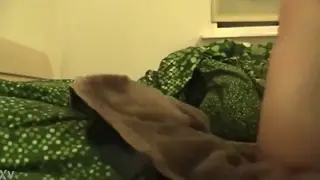 Guy Takes Massive Facial Cumshot Across His Face