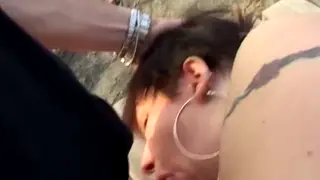 European MILF Sucks Cock Then Gets Pounded Doggystyle