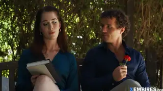 Petite Brunette Meets a Stranger for Outdoor Sex