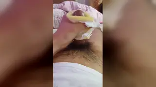 Korean Guy Masturbates to Quiet Climax