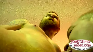Hairy Redhead Works His Cock With Slow Oral Teasing