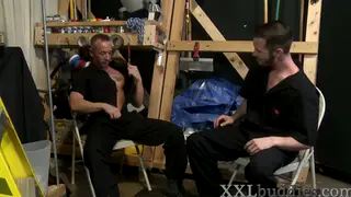 Fit Guy Sucks Cock Then Strokes to Climax