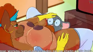 Hairy Mature MILF Devours Cock Before Deep Anal