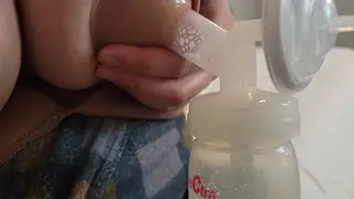 Redhead Stepmom Uses Breast Pump for JOI Handjob