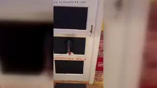 Gloryhole Stranger Services a Massive Black Cock in Berlin