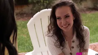 Stepdaughter and MILF Explore Lesbian Desire Together