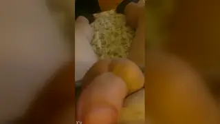 Well-Endowed Man Shows Off His Size on Camera