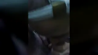 Amateur Gives Sloppy Blowjob in Quick Clip