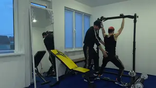 Twink Takes Coach's Raw Cock Deep in Throat and Ass