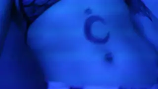 Petite Woman Performs POV Scene Inside a Club