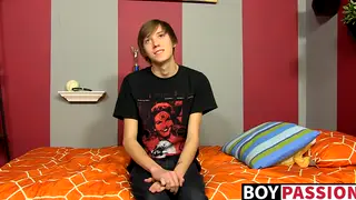 Inked Twink Auditions with Toys and Solo Climax