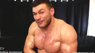 Muscular Studs Share a Cock in Fetish Handjob