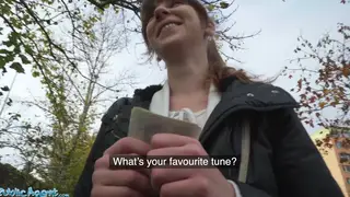 Brunette Gives POV Blowjob Before Outdoor Doggystyle
