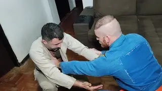 Muscular Latino Teacher Barebacks a Teen Student