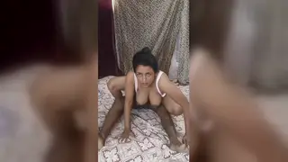 Indian Wife Sucks and Rides in a Car