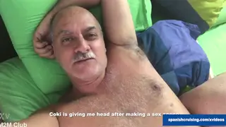 Mature Latino Daddy Receives Passionate Service