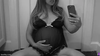 Pregnant Wife Dominates Cuckold Husband in Threesome POV