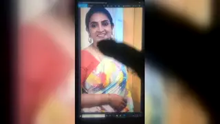 Indian Tribute Splashes Across Her Face