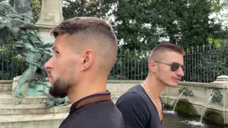 European Muscle Hunk Takes Bareback Facial in Teaser