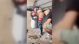 Ebony Cosplayer Takes Deep Anal Fisting