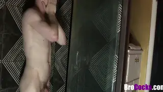 Mature Stepbrothers Share Teen in Bareback Threeway