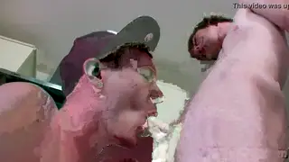 Latino Stud Gives a Slow Blowjob on Camera