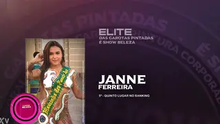 Latina Model Glistens Under Vibrant Body Paint