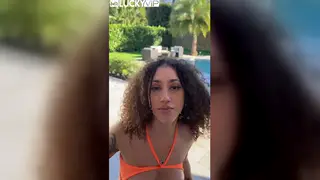 Tattooed Brunette Takes Control in POV Blowjob