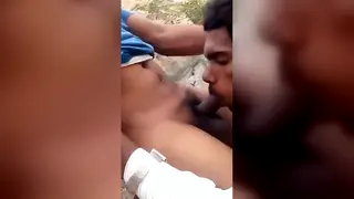 Indian Guy Gives Passionate Blowjob to Partner