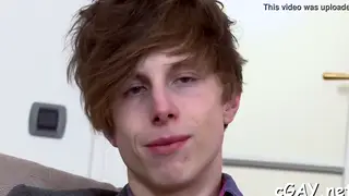 Muscular Teen Takes Bareback Cock and a Messy Facial