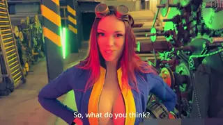 Busty Cosplayer Delivers Sloppy Blowjob in Character